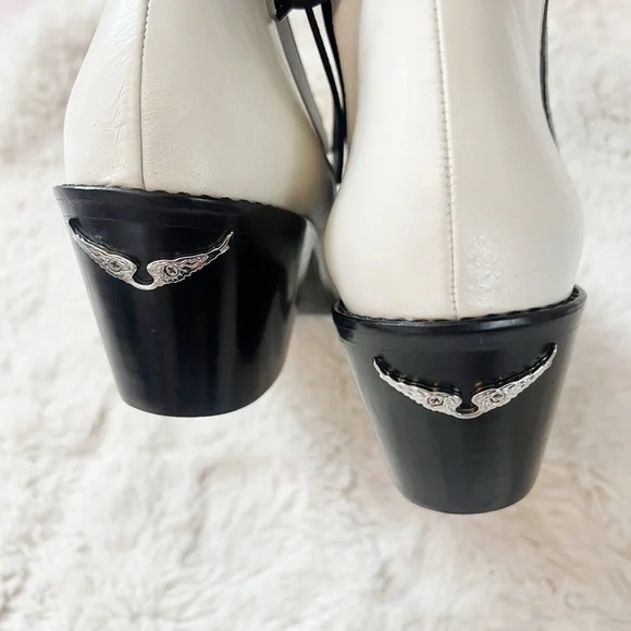 Zadig Tyler Ankle Boots New Sz 10 - Picture 4 of 5
